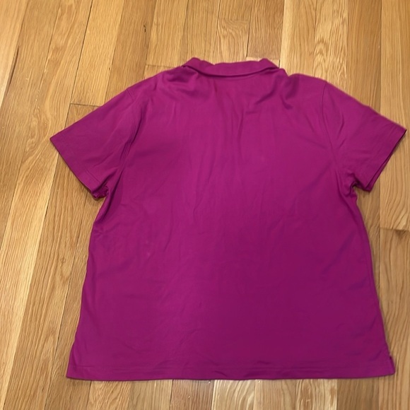 Lands end women’s cotton  polo short sleeve shirt size large. - Picture 6 of 6